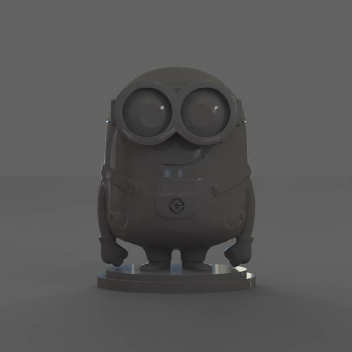 minions bob figure sculpture jouet caractère statut universalstudio anima 3D print model - Mito3D