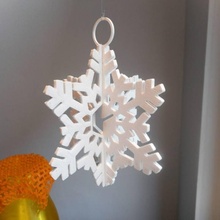 snowflake italymaker & garden 3d print model - Mito3D