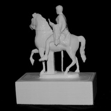 giovani cavallo british museum londra scansione scultura marmo gioventù 3d print model - Mito3D