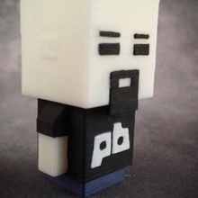 blockhead brook toys & games toy printrbot drumm ceo 3d print model - Mito3D