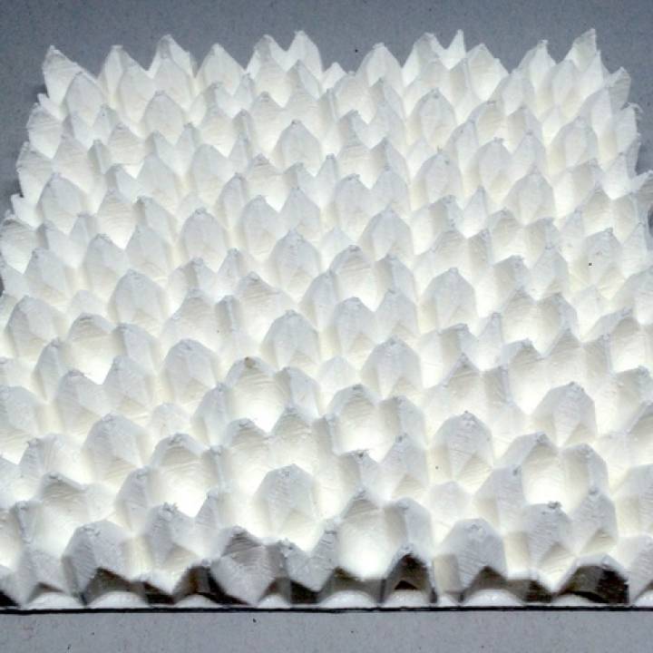 wieringa roof tile & garden house tiles 3D print model - Mito3D