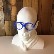 designitwright - flips v04 product design social media flip-able spectacles closed frames fashion & accessories contest glasses eyewear socialmedia flip trendy ianwright wright nearsighted flipping near-sighted carylucier justwright flippable upside-down 3d print model - Mito3D