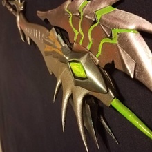 voltaic axe monster hunter props & cosplay 3d print model - Mito3D