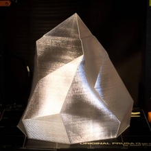 cristal educación iceberg lowpoly 3d print model - Mito3D