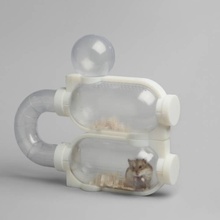 charles nixie's hamster house moon & garden animal book pet leothemakerprince 3d print model - Mito3D