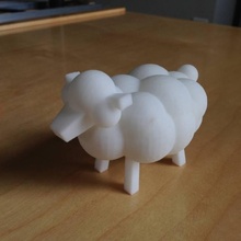 tiny sheep leo maker prince miniature toys & games book ship toy leothemakerprince 3d print model - Mito3D