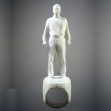 promedio Joe colección joyería hombre anillo 3d print model - Mito3D