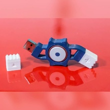 agitarse Unidad flash juguetes juegos pulgar fidget spinner juguete inquieto unidad USB 3d print model - Mito3D