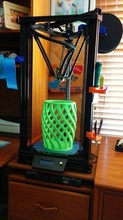 ampla espiral vaso jardim 3d print model - Mito3D