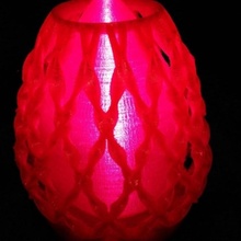Twistcolumnlamp5 Garten LED Lampe 3d print model - Mito3D