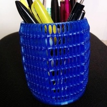pen & pencil holder garden pencilholder 3d print model - Mito3D