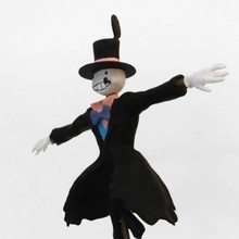 turnip head fan art tv miyazaki tophat bowtie scarecrow howl'smovingcastle turniphead howl howls 3d print model - Mito3D