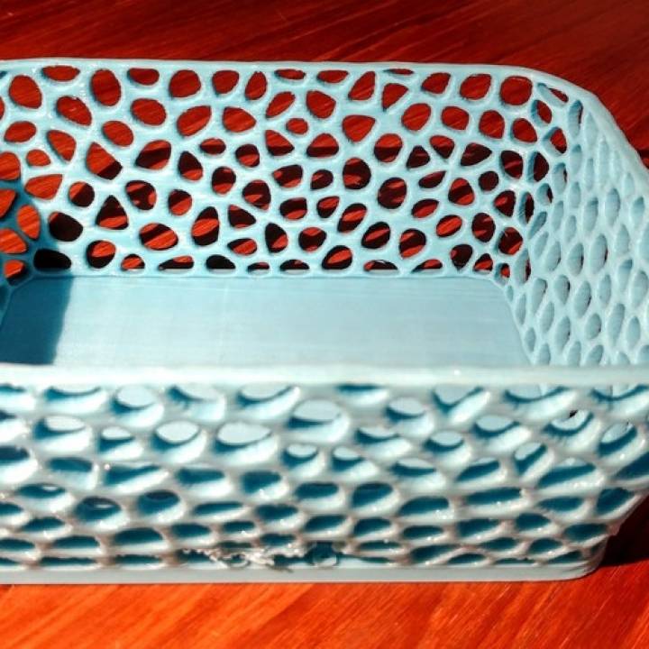 voronoibox2 & garden container voronoi 3D print model - Mito3D