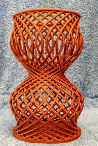 basketweave3 & garden basket container 3D print model - Mito3D