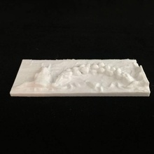 Roca Bucrania escanear antiguo arquitectura alivio 3d print model - Mito3D