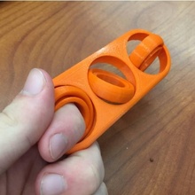 rotation libre palier agiter jouets Jeux mécanique jouet mécanisme fileur fidget main spinner 3d print model - Mito3D