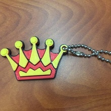 crown keychain fashion & accessories 3d keychains coolcrown crownkeychain crownring crownskeychain keychainsroyal 3d print model - Mito3D