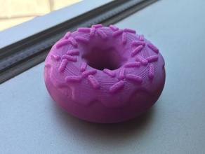 donut toys & games cake cupcake doughnut food treat dessert doughnuts pie donuts 3d print model - Mito3D