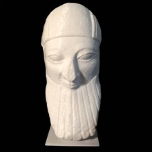 egyptian male worshipper scan 3d print model - Mito3D