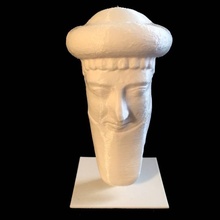 egyptian worshipper turban scan 3d print model - Mito3D