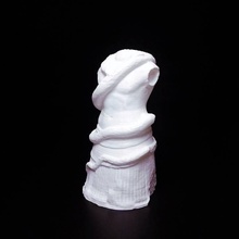 parça heykel yılan taramak 3d print model - Mito3D
