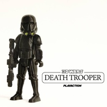 mort soldat jouets Jeux guerres étoiles jouet articulé figurine minifig playaction voyou 3d print model - Mito3D