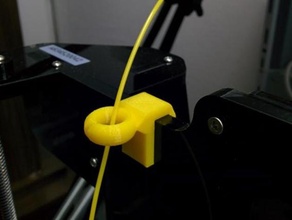 anet a8 prusa i3 simple filament guide horizontal build 3d printer reprap holder 3d print model - Mito3D