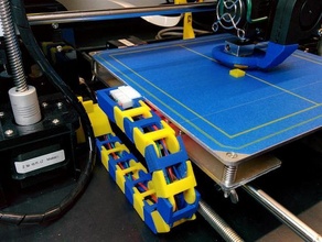 red a8 eje cable cadena v2 construir 3d impresora reprap prusa i3 3d print model - Mito3D