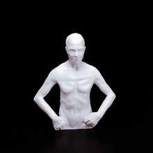 torso hombre escanear medio cuerpo 3d print model - Mito3D
