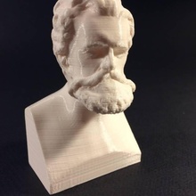 büst Albert Pak taramak adam 3d print model - Mito3D