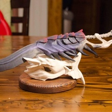 monstro caçador concurso Wyvern osso espada adereços cosplay Dragão arma Capcom 3d print model - Mito3D