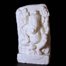 stone statue ganesha scan god shiva religion elephant indian texas fullbody hinduism dallas 3d print model - Mito3D