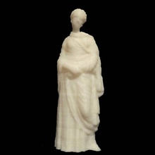tanagras scan ancient decoration object woman fullbody 3d print model - Mito3D