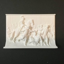 eliodori scansione armatura battaglia combattente greco casco mitologia romano scultura spada tempio guerra cavallo 3dprint gesso 3dscan bassorilievo 3d print model - Mito3D
