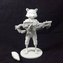 veliler gökada roket rakun hayran Sanat hayvan hayret karakter fanart gotg 3d print model - Mito3D