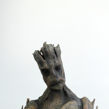 groot bust fan art creature design leaf movie nature portrait tree zbrush comics protector bark ent guardiansofthegalaxy iamgroot grootbust walkingtree 3d print model - Mito3D