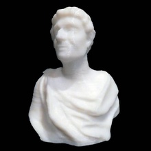 buste ancien scientifique analyse homme 3d print model - Mito3D