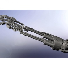terminator arm inches props & cosplay hand machine movie prop robot life-size replica t800 arnold schwarzenegger skynet 101 3d print model - Mito3D