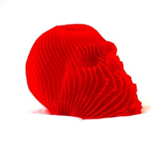 destrozado cráneo jardín halloween concurso 2014 máscaras gabinete curiosidades 3d print model - Mito3D