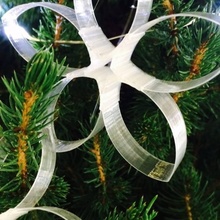 christmas tree star decoration & garden ornament 3d print model - Mito3D