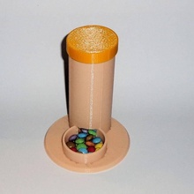 estático sabelotodo dispensador jardín caramelo dulces 3d print model - Mito3D