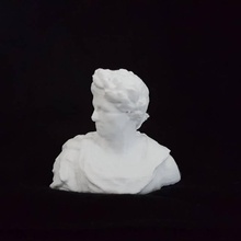 julius César fragment analyse buste homme 3d print model - Mito3D