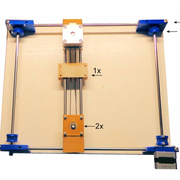 x y controle aparelhos eletrônicos xy 3D print model - Mito3D