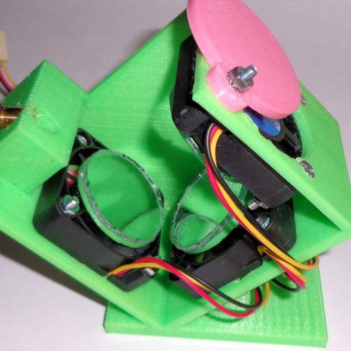 Lissajous patrón proyector artilugio electrónica patrones 3D print model - Mito3D