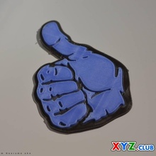 thumbs sticker decal stamp dual color fan art 3d print model - Mito3D