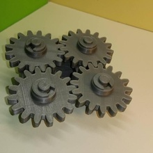 gears 4 - engrenages toys & games gear canique pignons -jeux robotique 3d print model - Mito3D