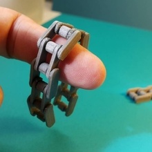 cha nette jewellery education robotic mechanism 3d print model - Mito3D