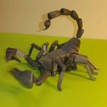 scorpion - scorpio toys & games animals toy constructiontoys 3d print model - Mito3D