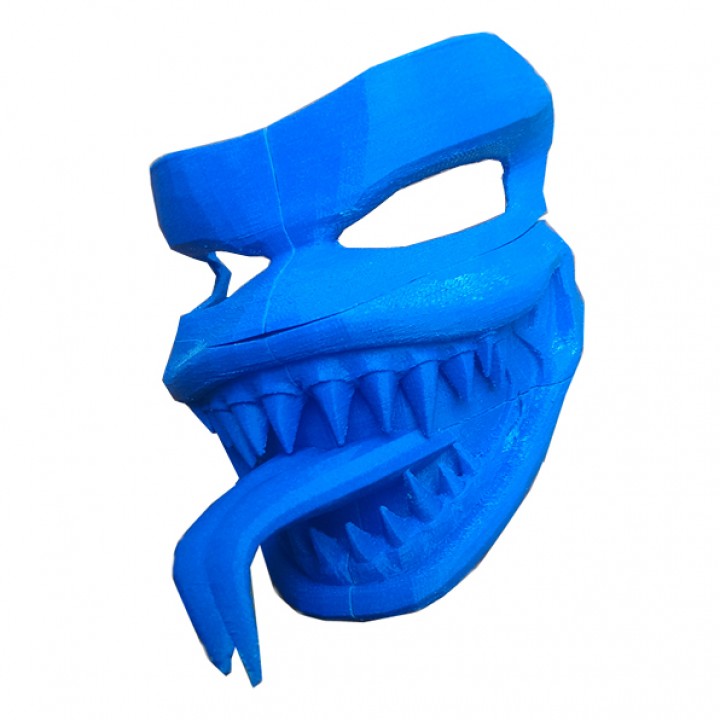 venom mask - scale props & cosplay halloween spiderman comics competition-halloween-2014-masks-cabinet-of-curiosities 3D print model - Mito3D