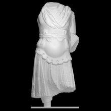 torso scansione antico esercito corpo soldato himation 3d print model - Mito3D